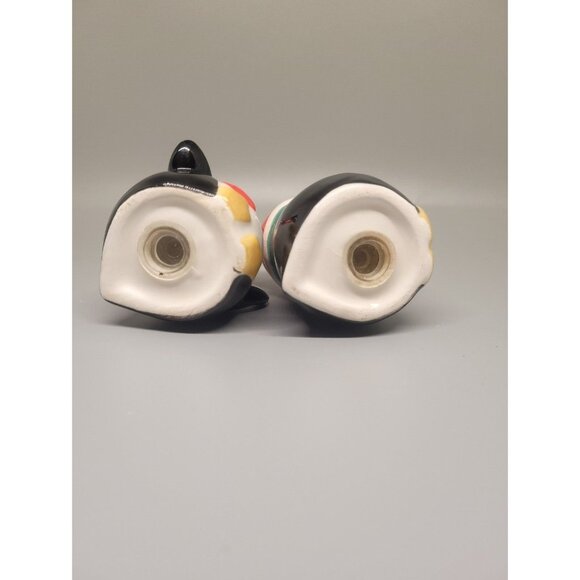 Set of Christmas Penguin Salt and Pepper Shakers Kitchen Serving - Picture 5 of 5